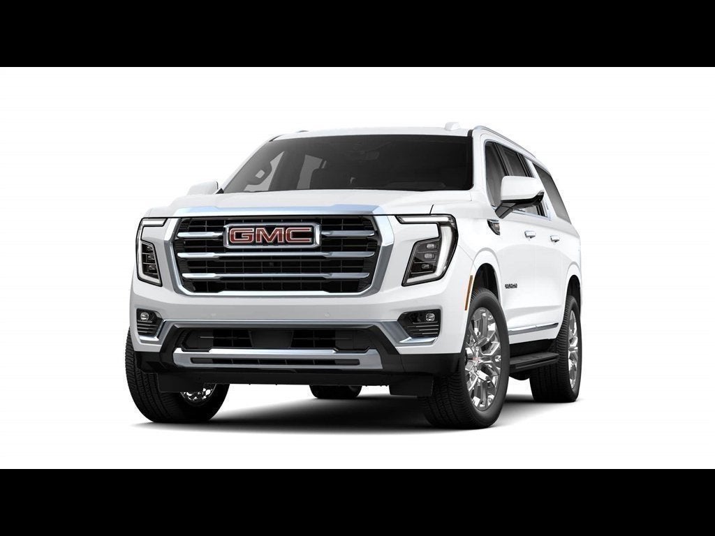 2026 GMC Yukon XL Elevation in Summit White — front three-quarter view