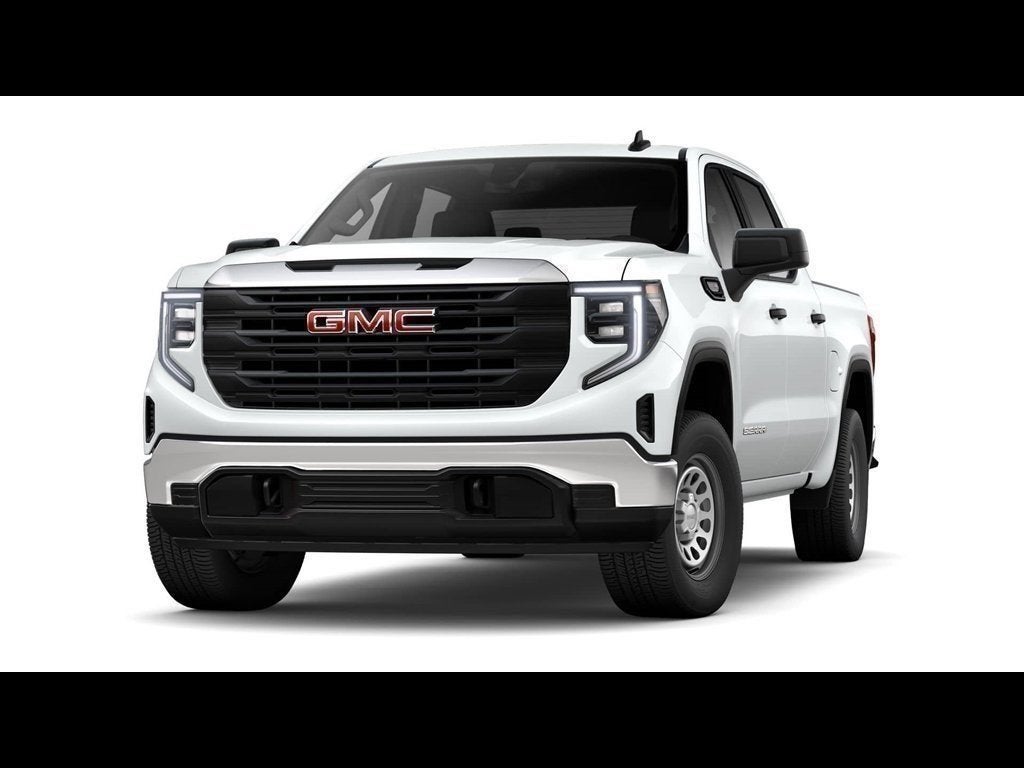 2026 GMC Sierra 1500 Pro in Summit White — front three-quarter view